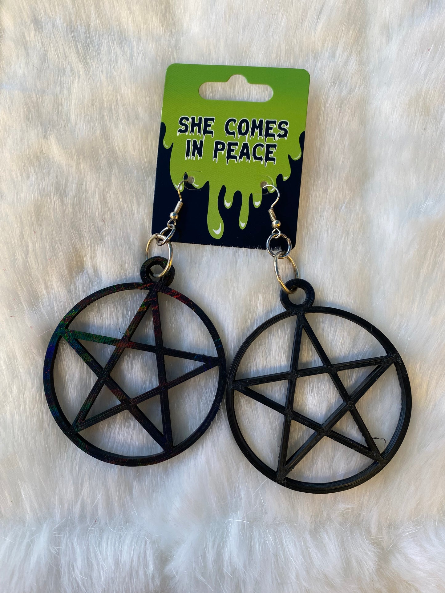 Pentagram Earrings