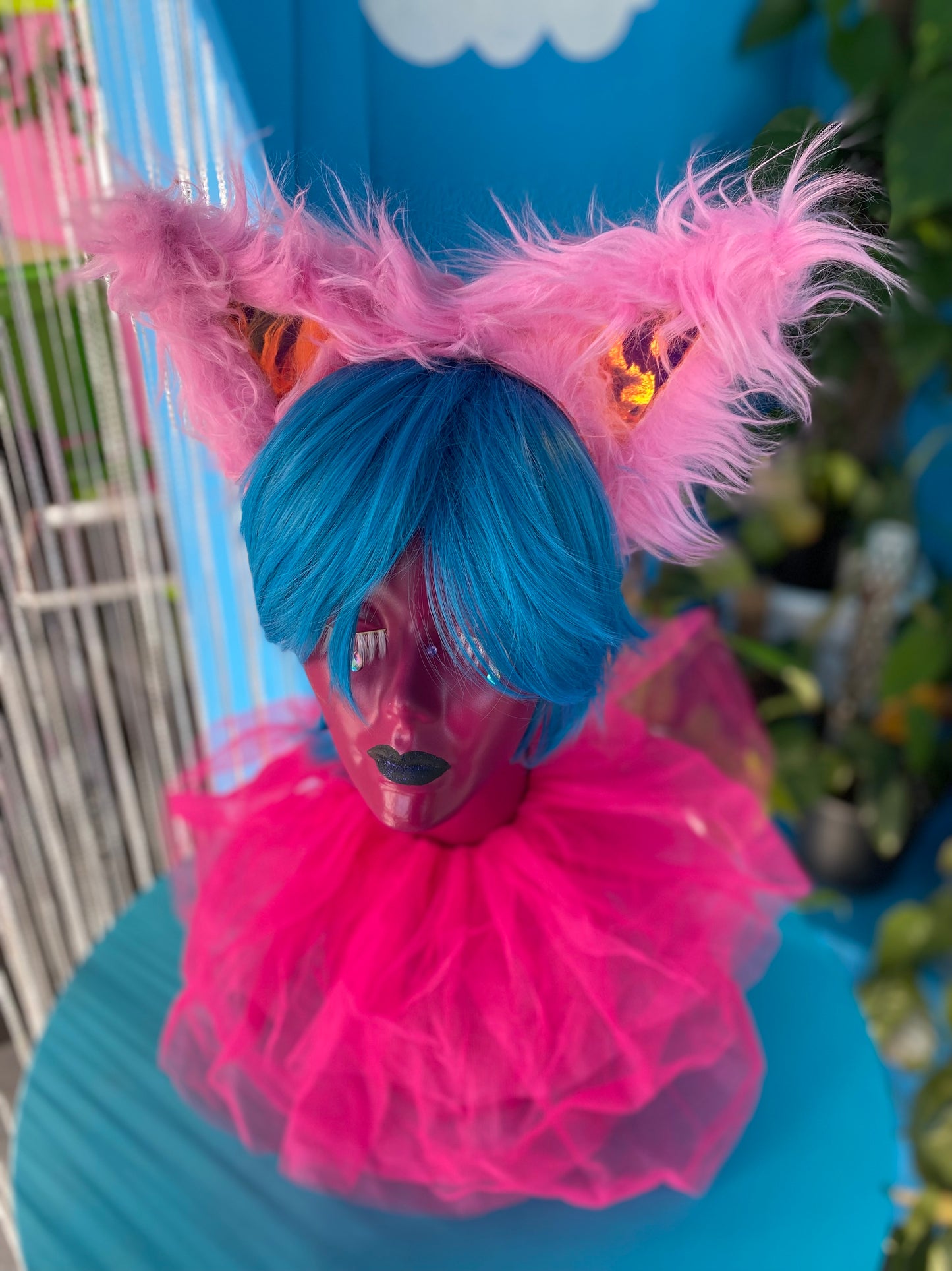 Fuzzy Cat Ear Headband
