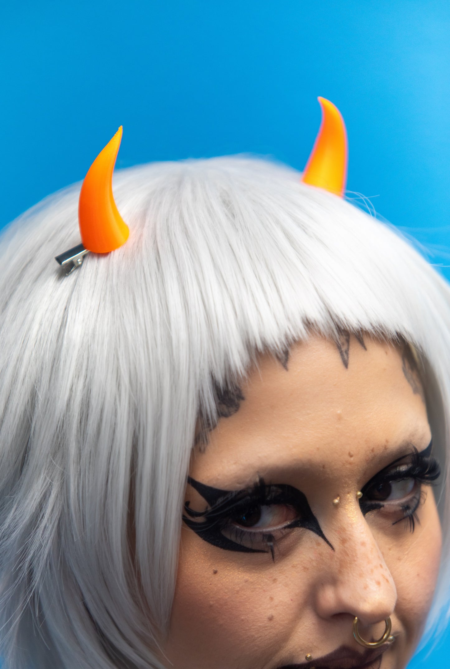 Small Horn Hair Clips