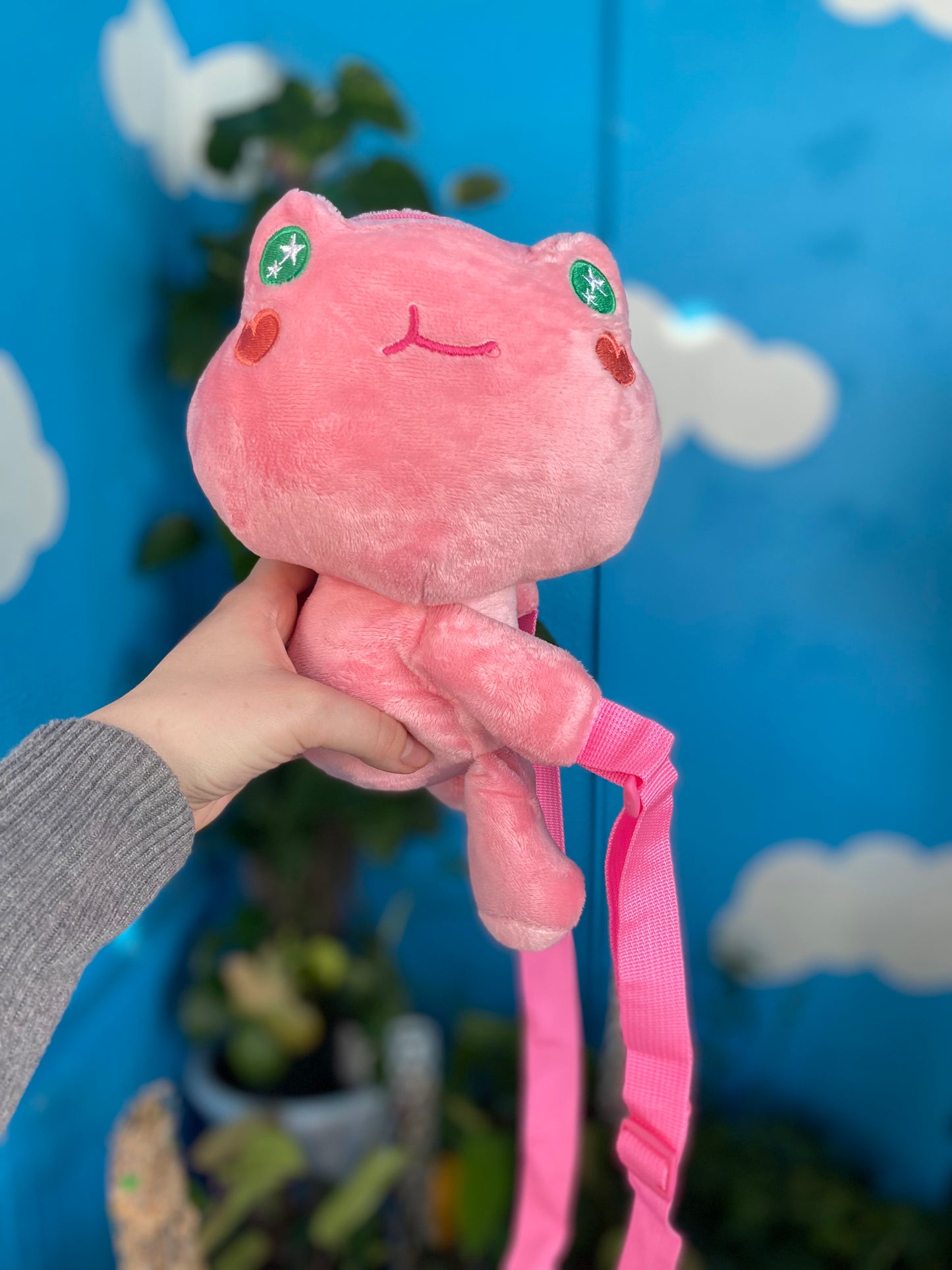 Plush Frog Bag