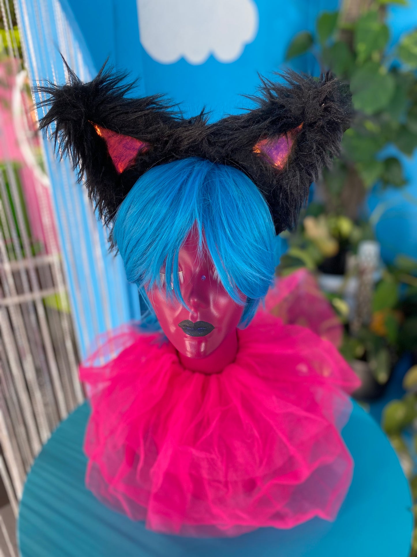 Fuzzy Cat Ear Headband
