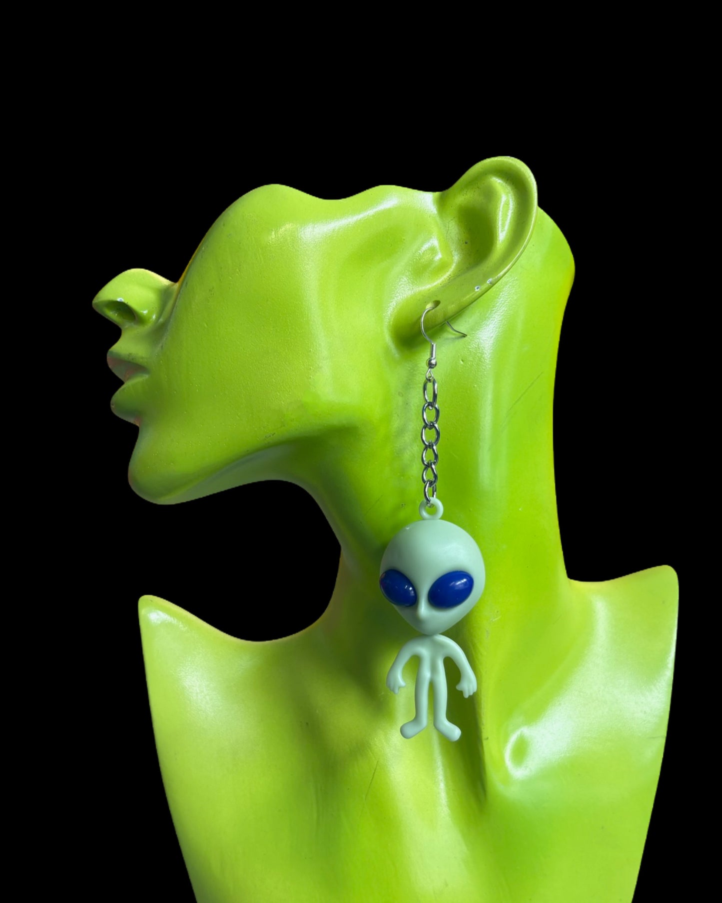 Alien Drop Earrings