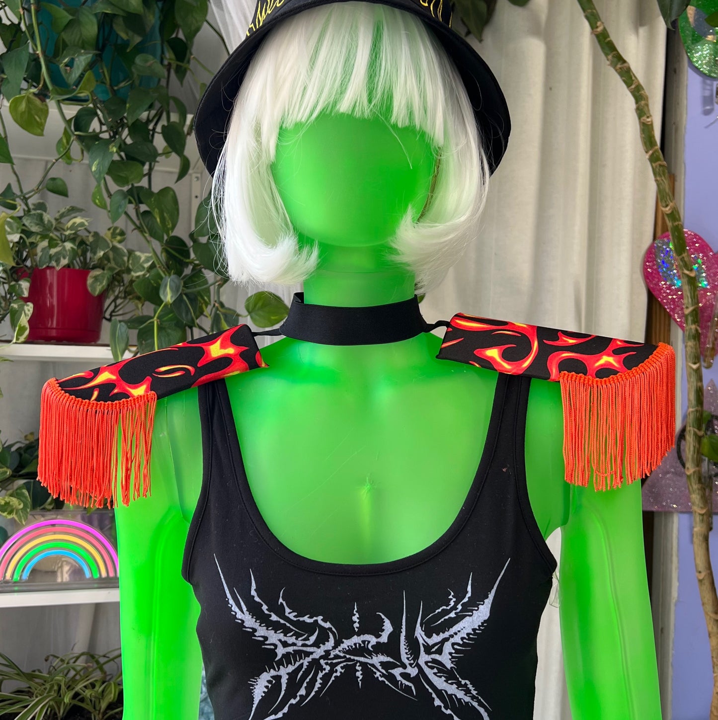 Flaming Hot Epaulettes
