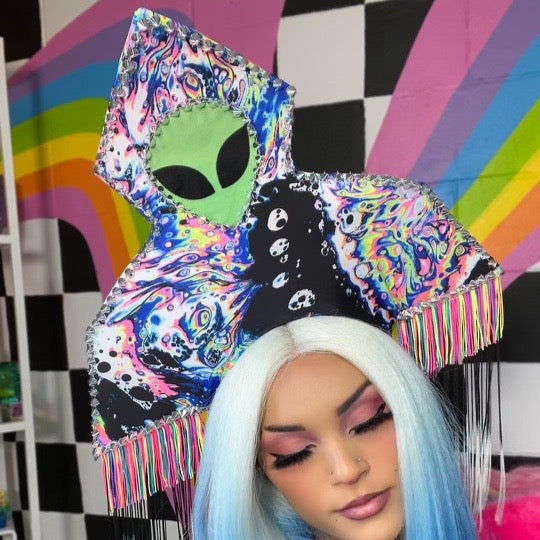 Marbled Alien Headdress
