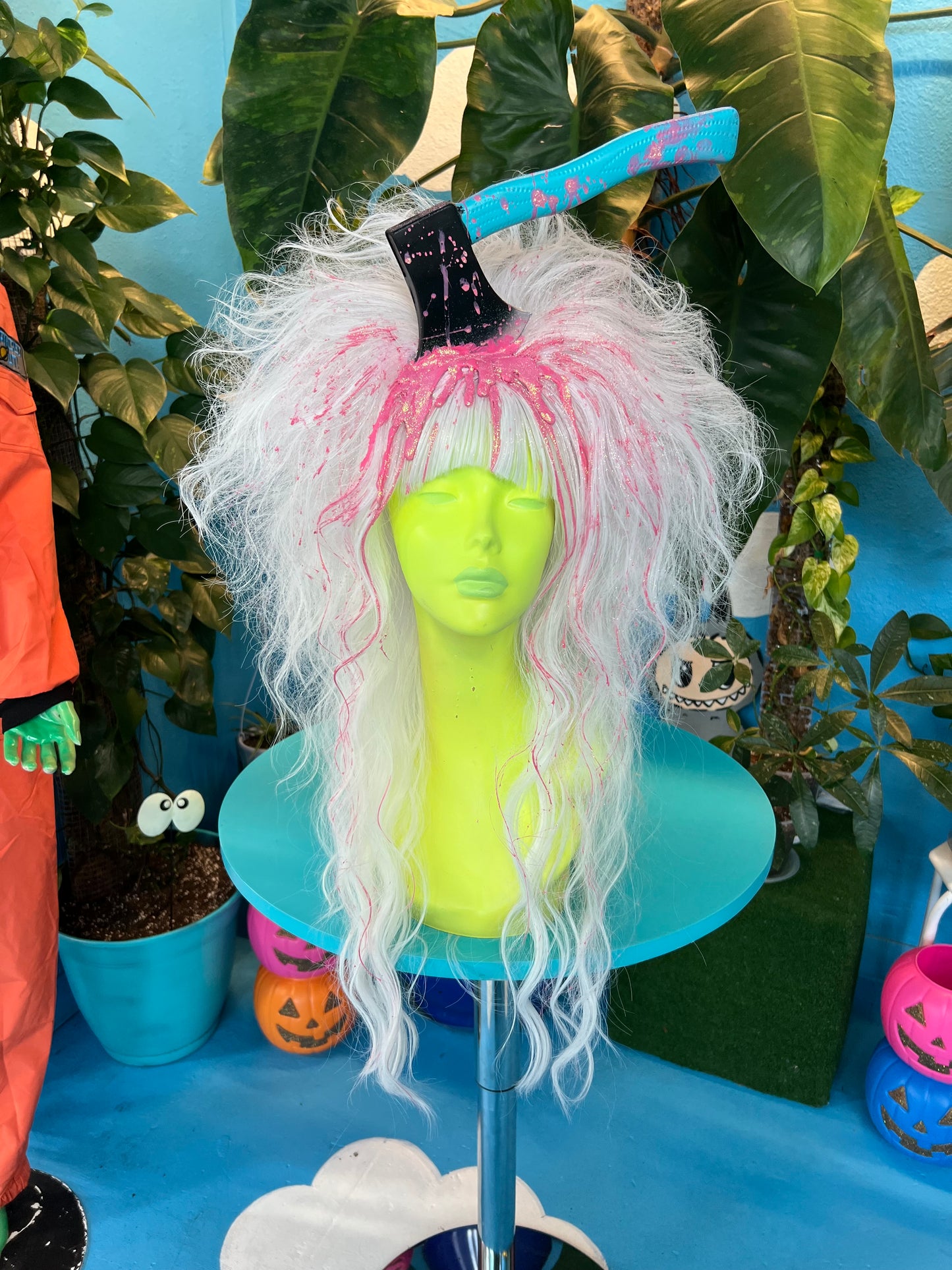 Pink Death Wig