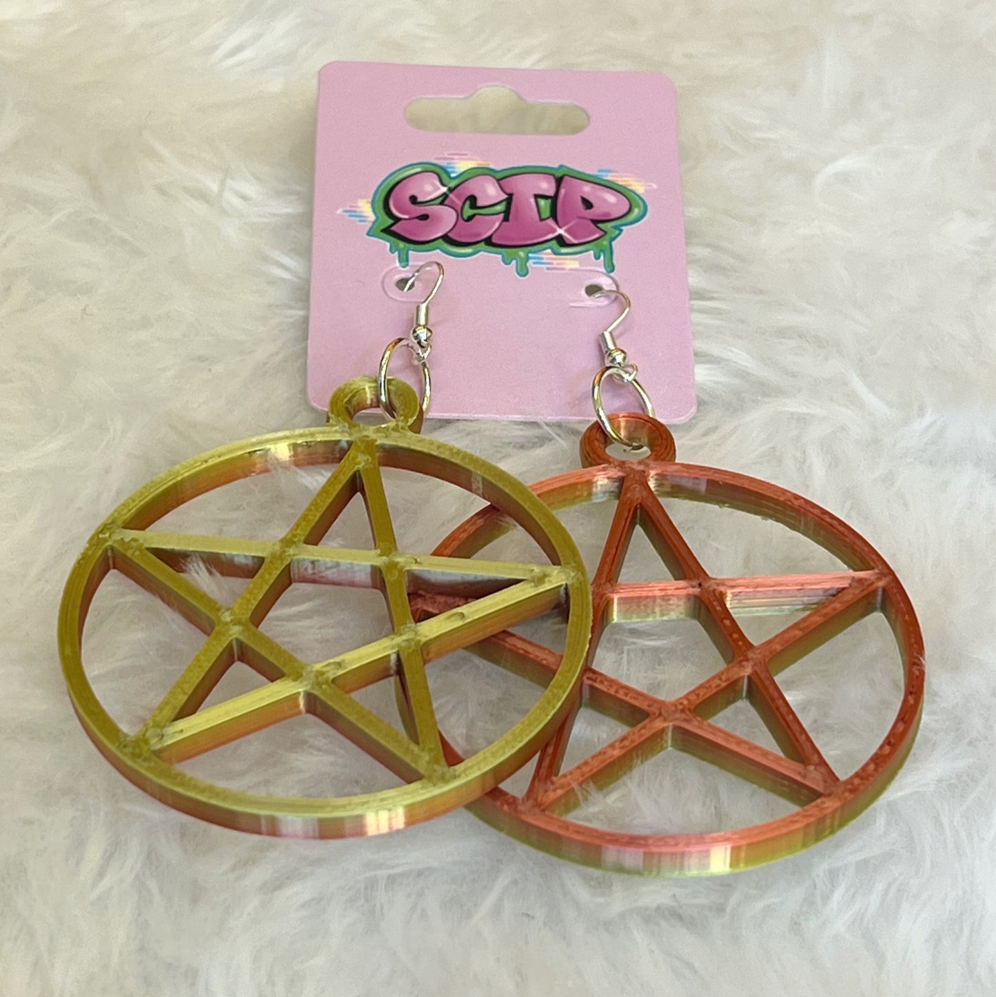 Pentagram Earrings