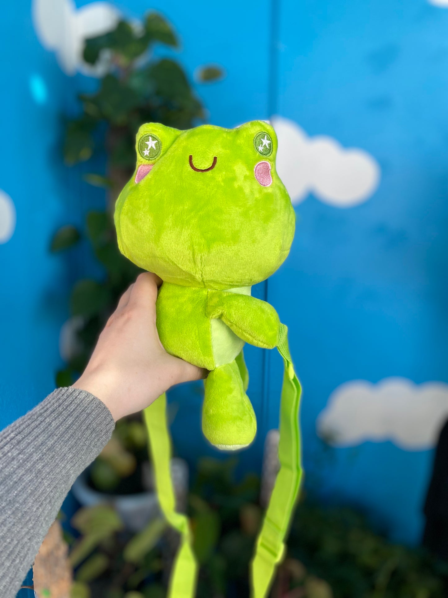 Plush Frog Bag