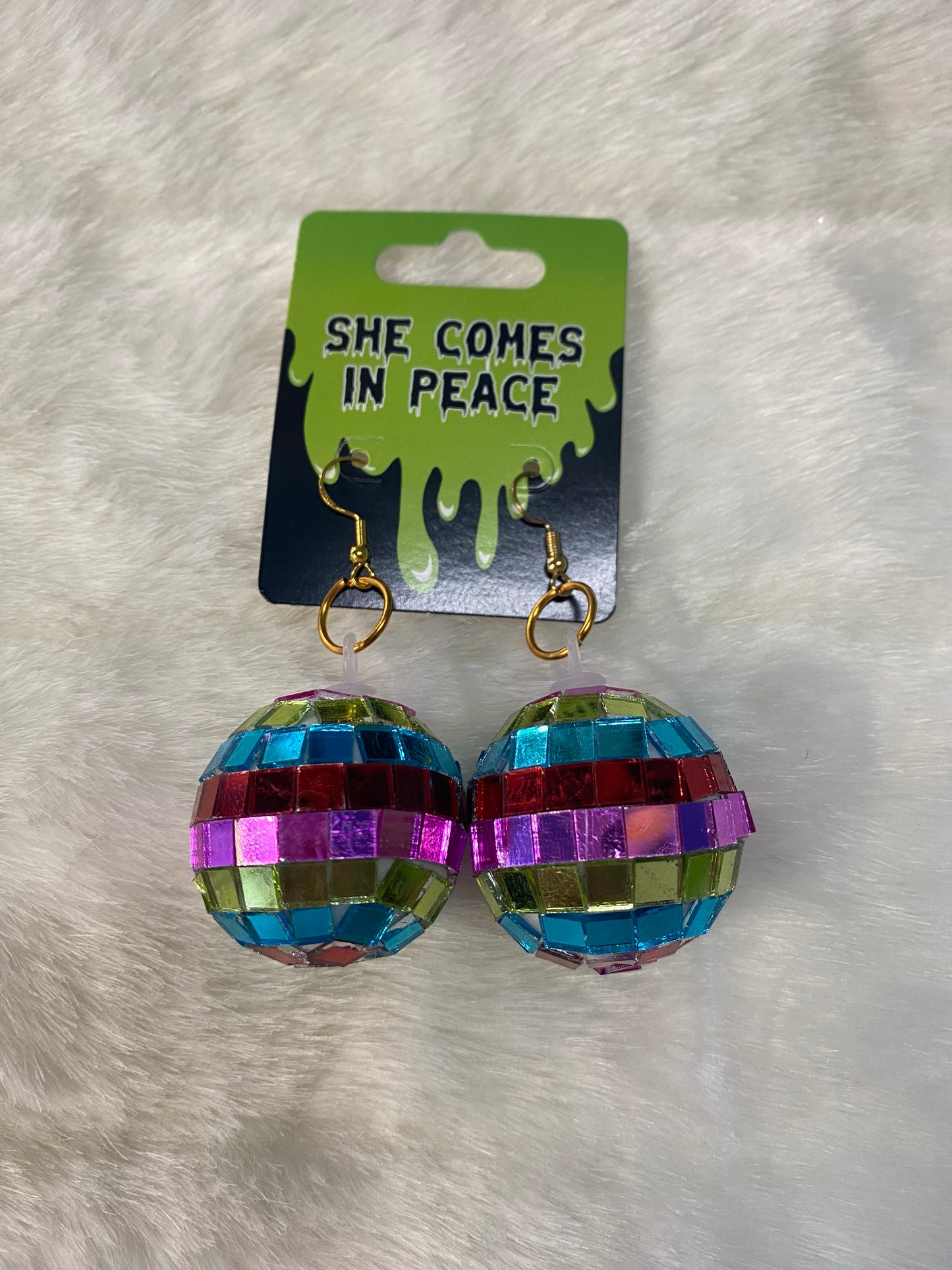 Disco Ball Earrings