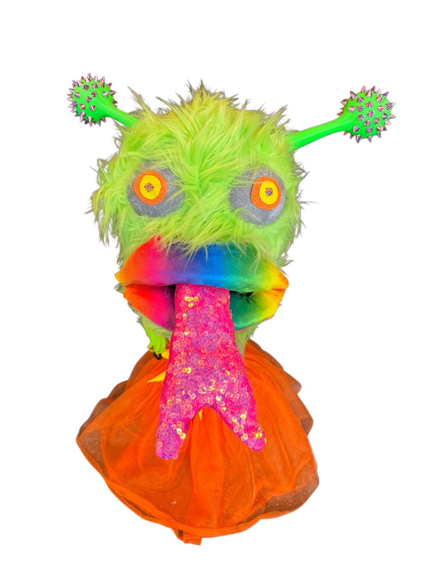 Green Alien Monster Hat