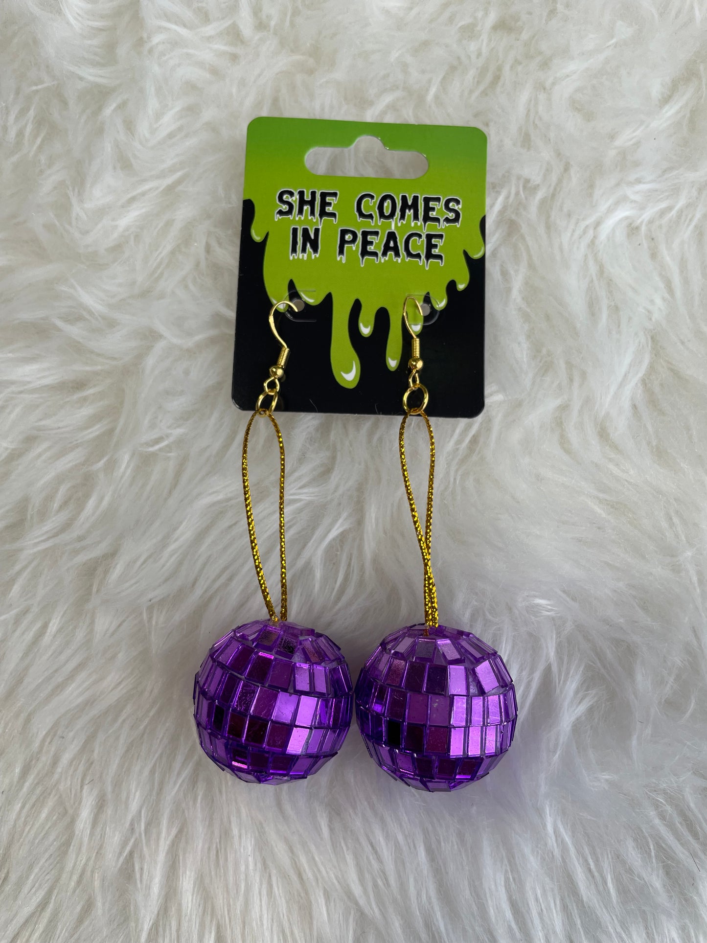 Disco Ball Earrings