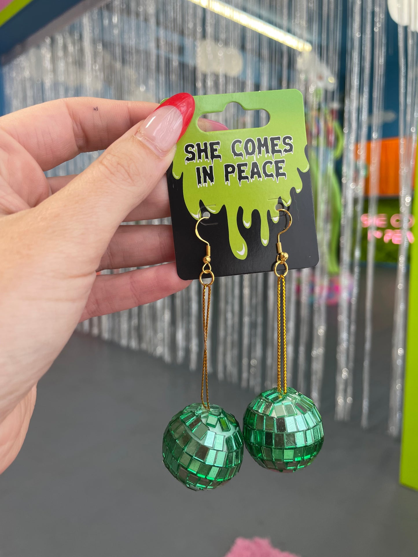 Disco Ball Earrings