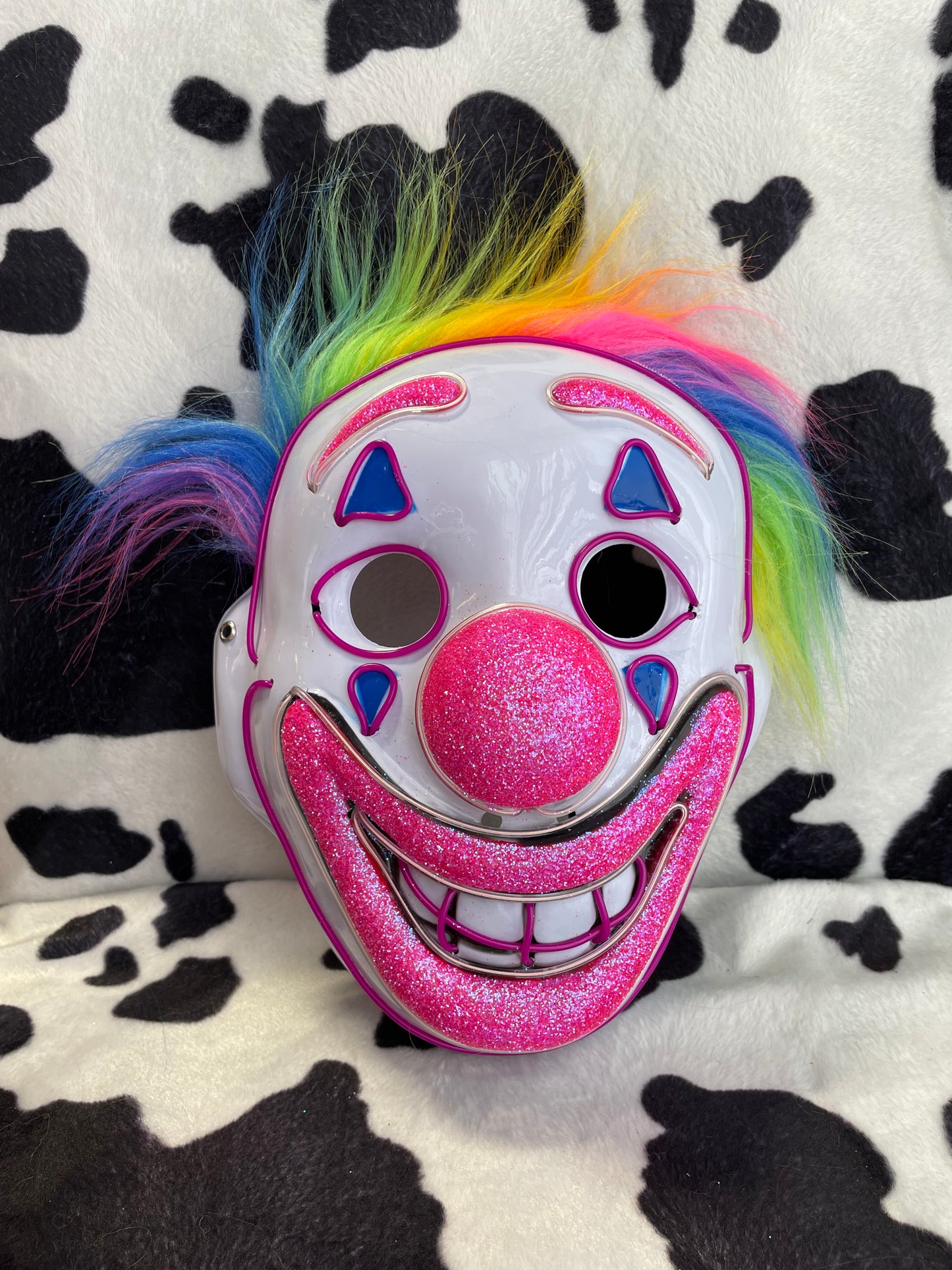 Light Up Clown Masks