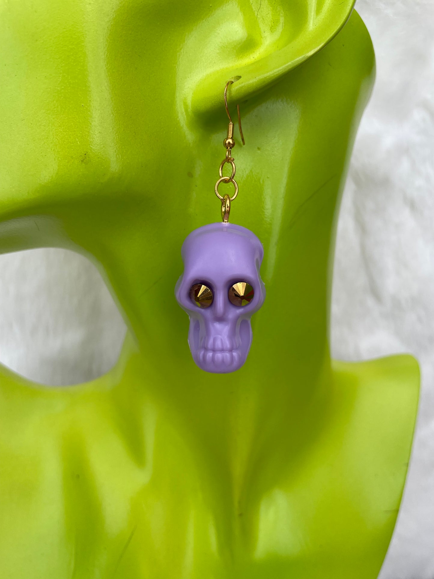 Pastel Skull Earrings