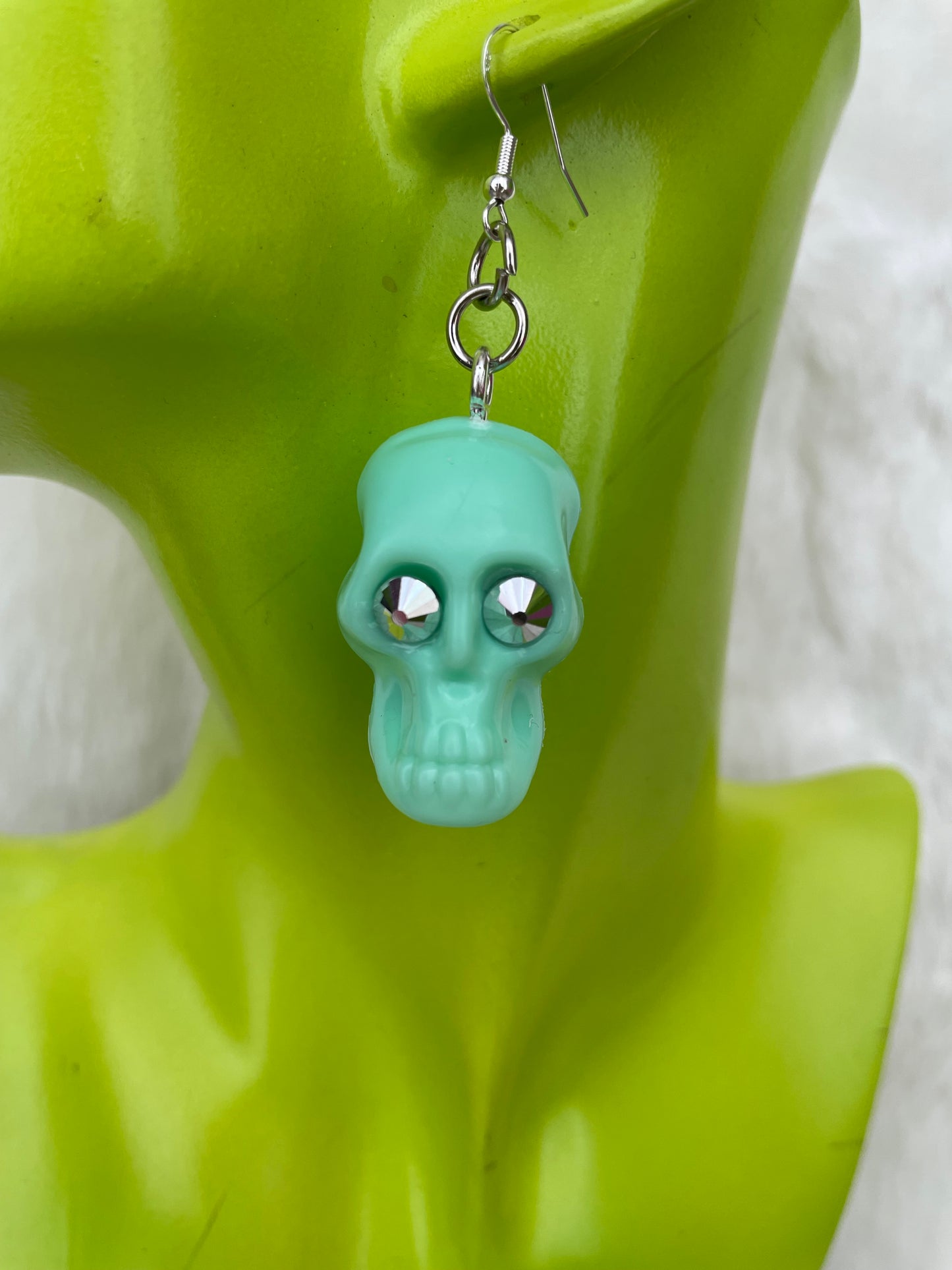 Pastel Skull Earrings
