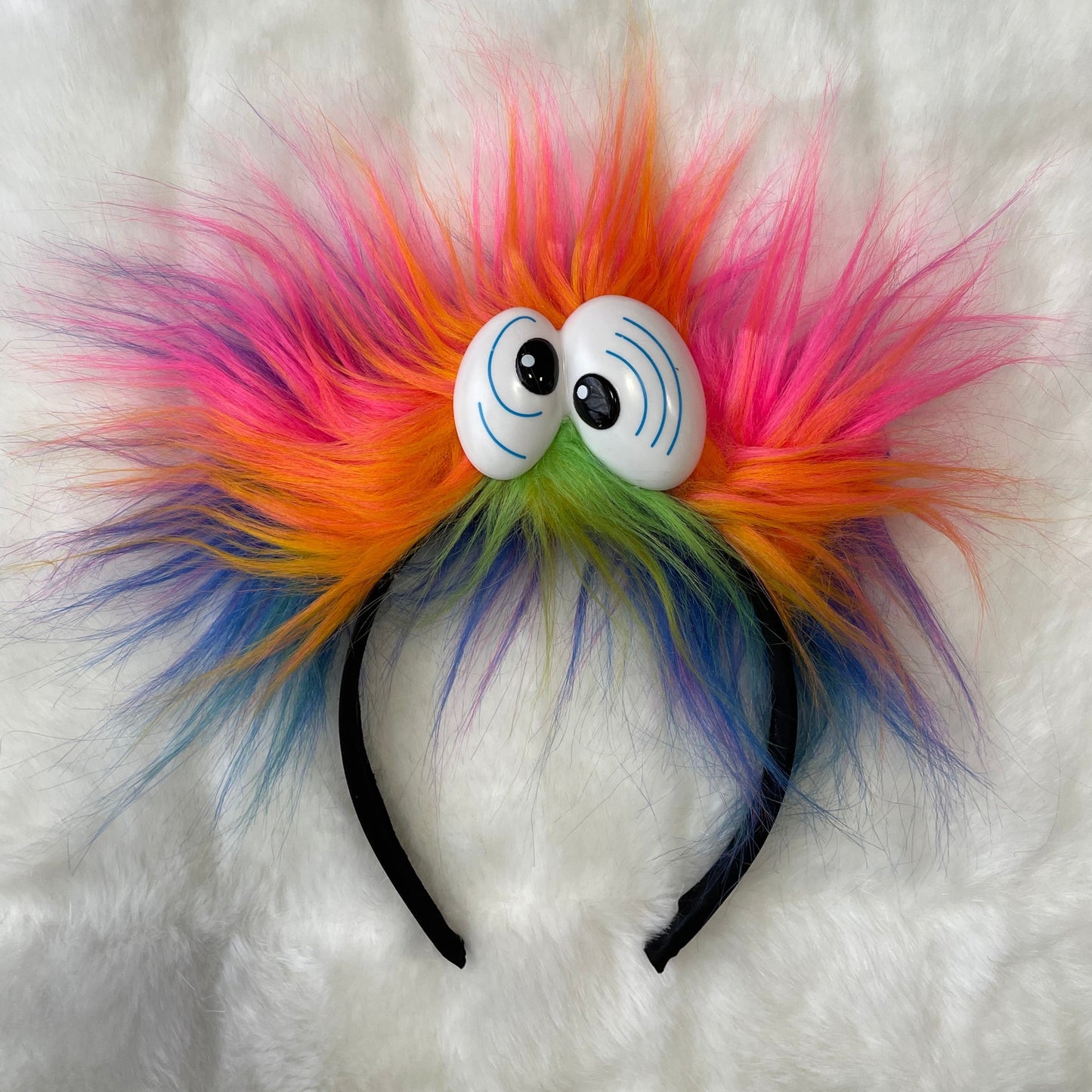 Fuzzy Monster Headband