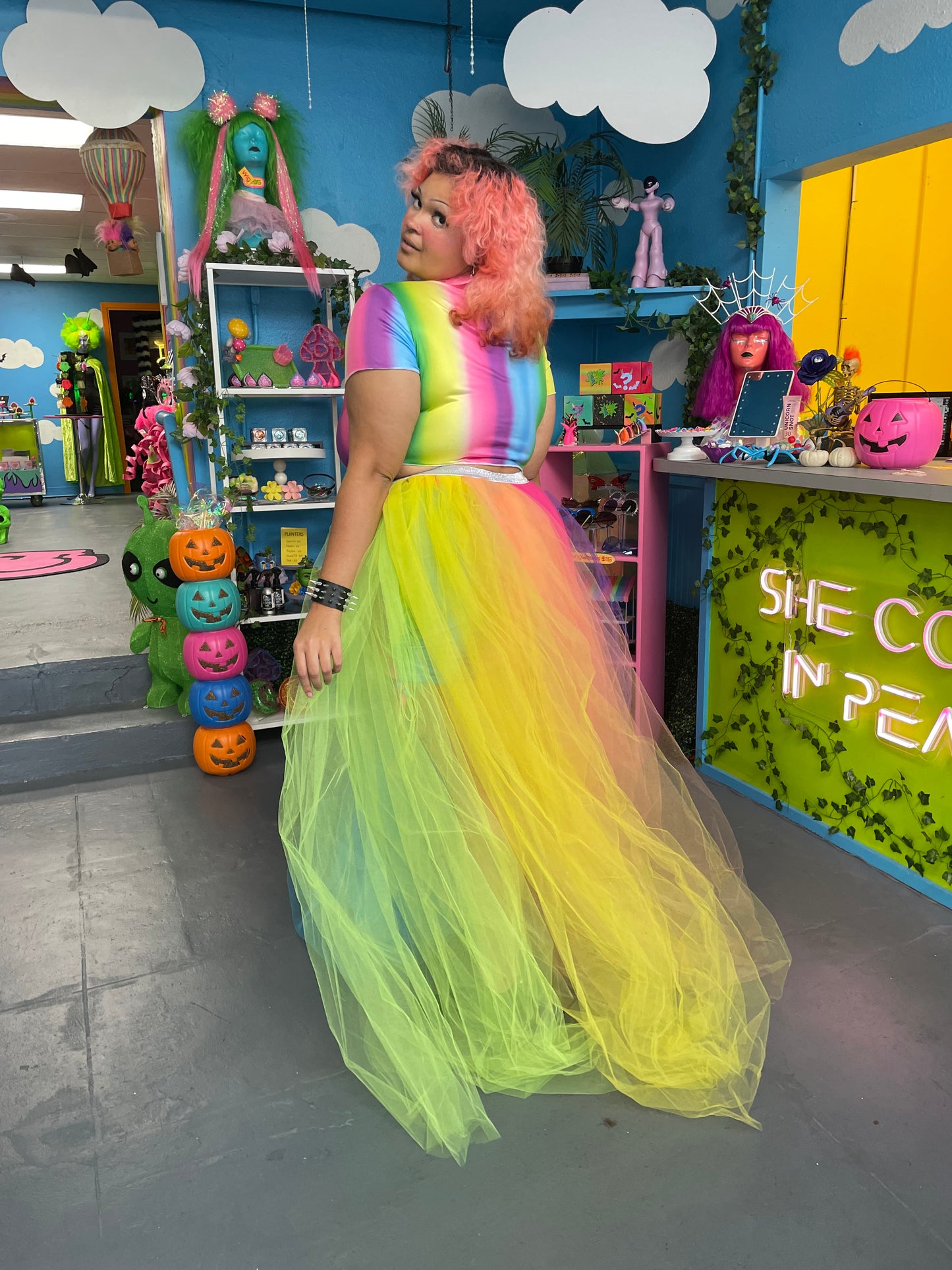 Adjustable Tulle Skirt
