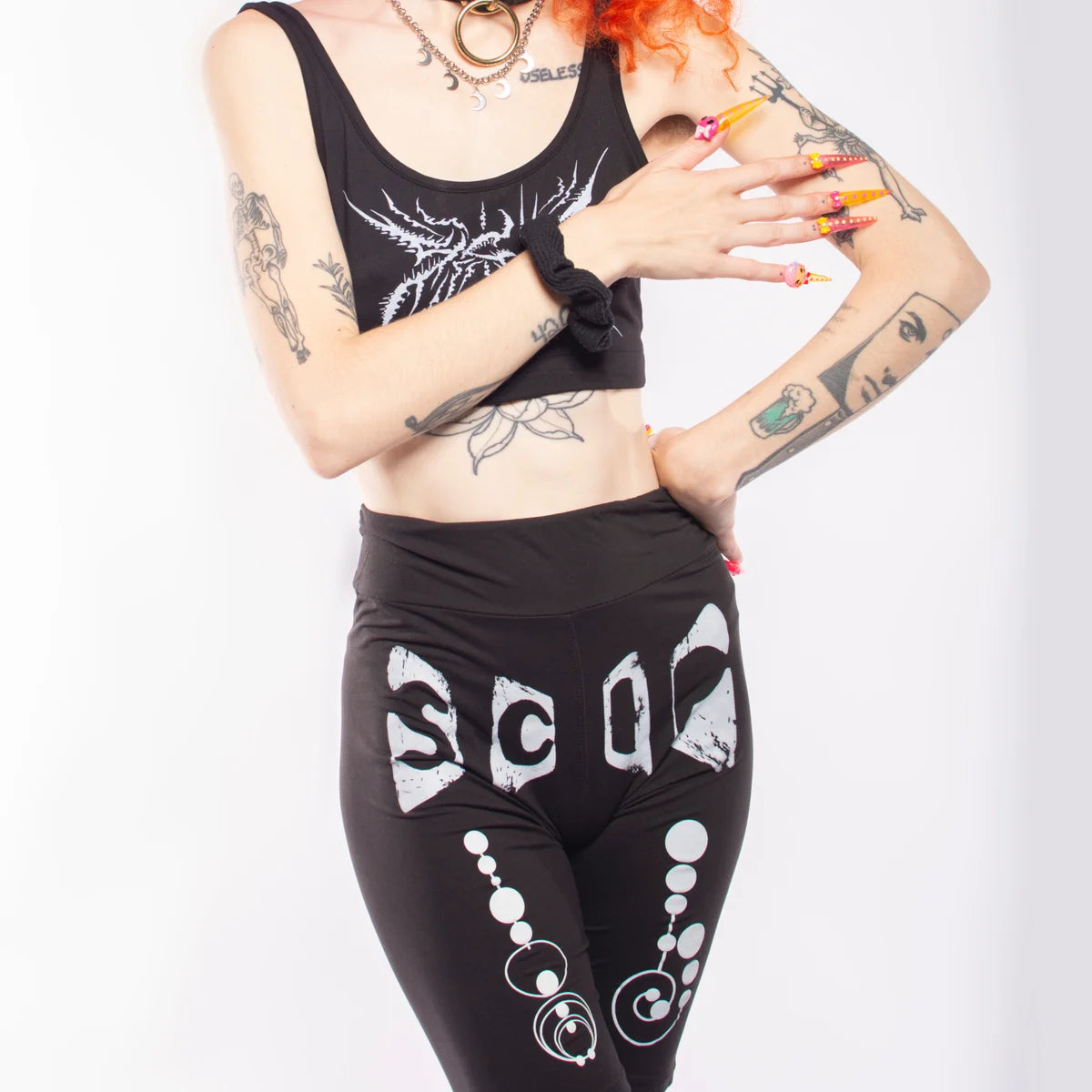 SCIP Black Tank Bralette