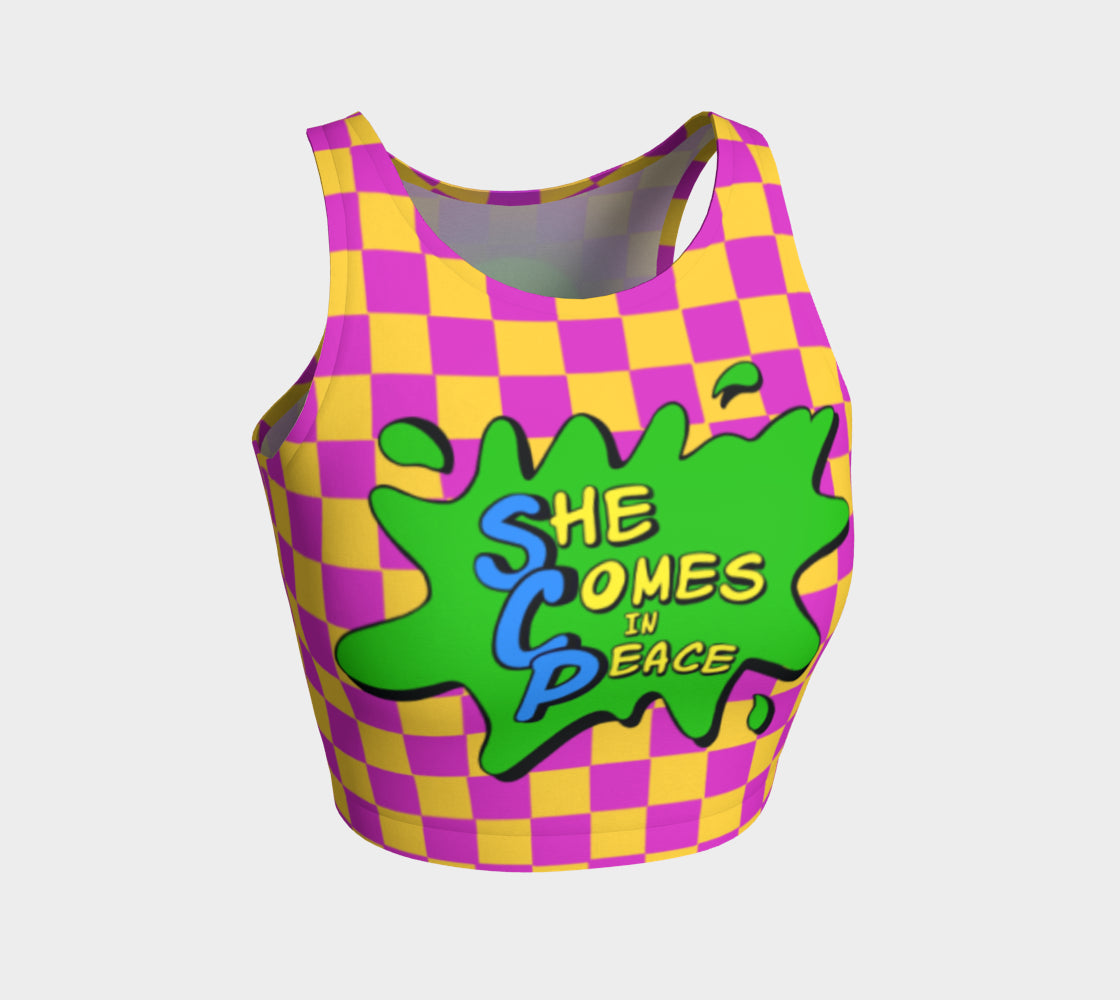Splat Athletic Crop