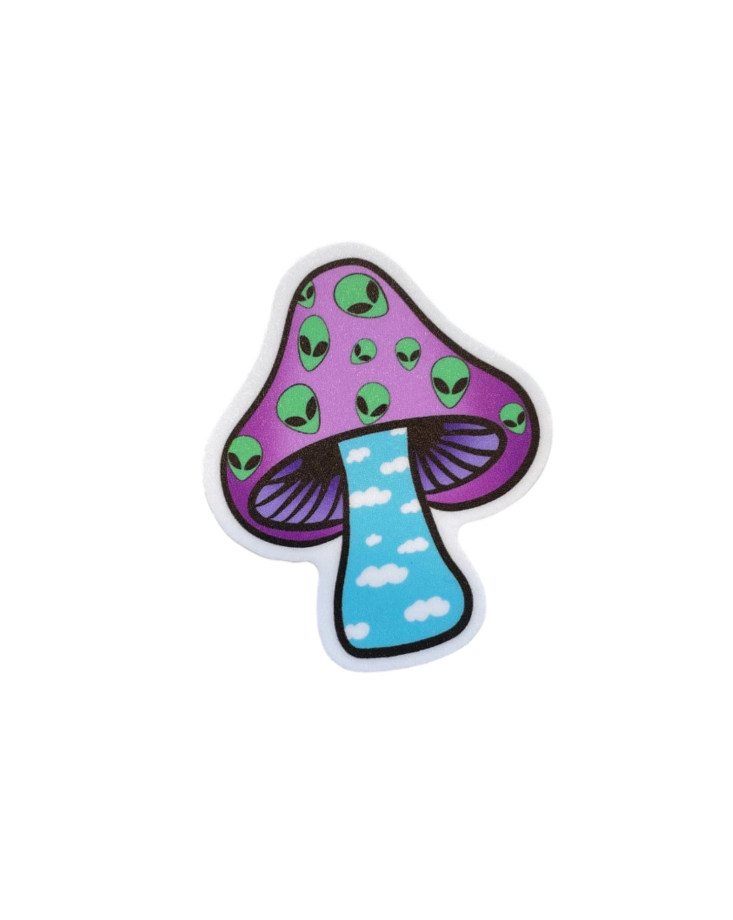 Alien Shroom Sticker