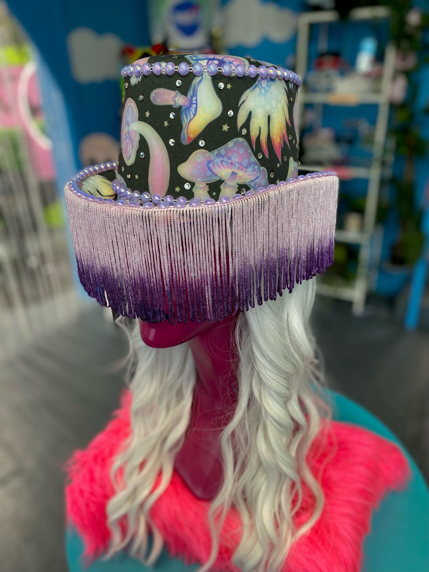 Lavender Dreams Mushroom Hat