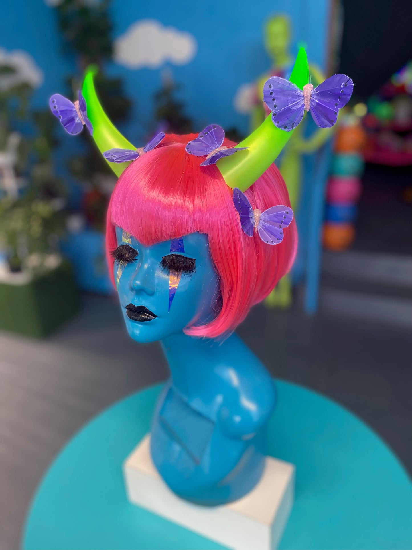 Neon Demon Wig