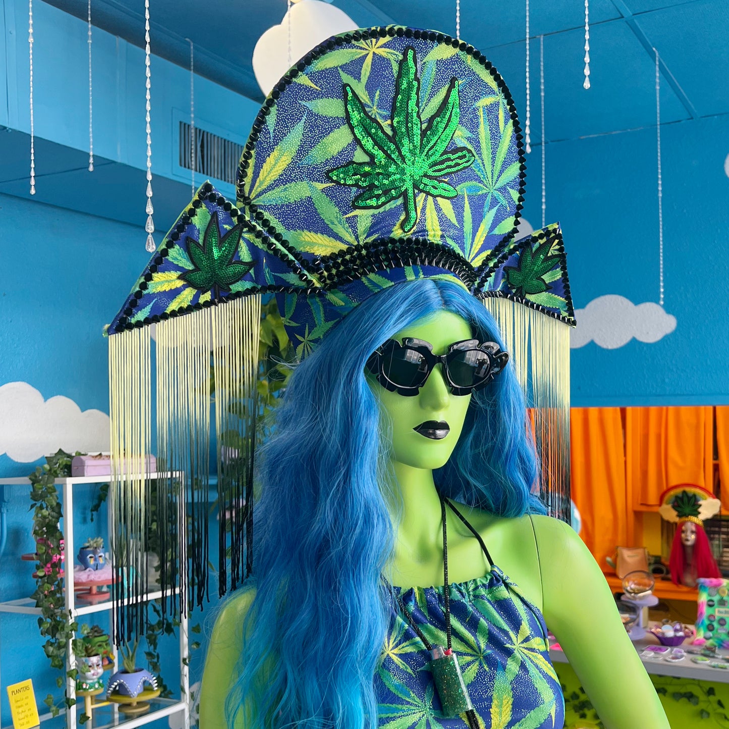 Blaze It Headdress