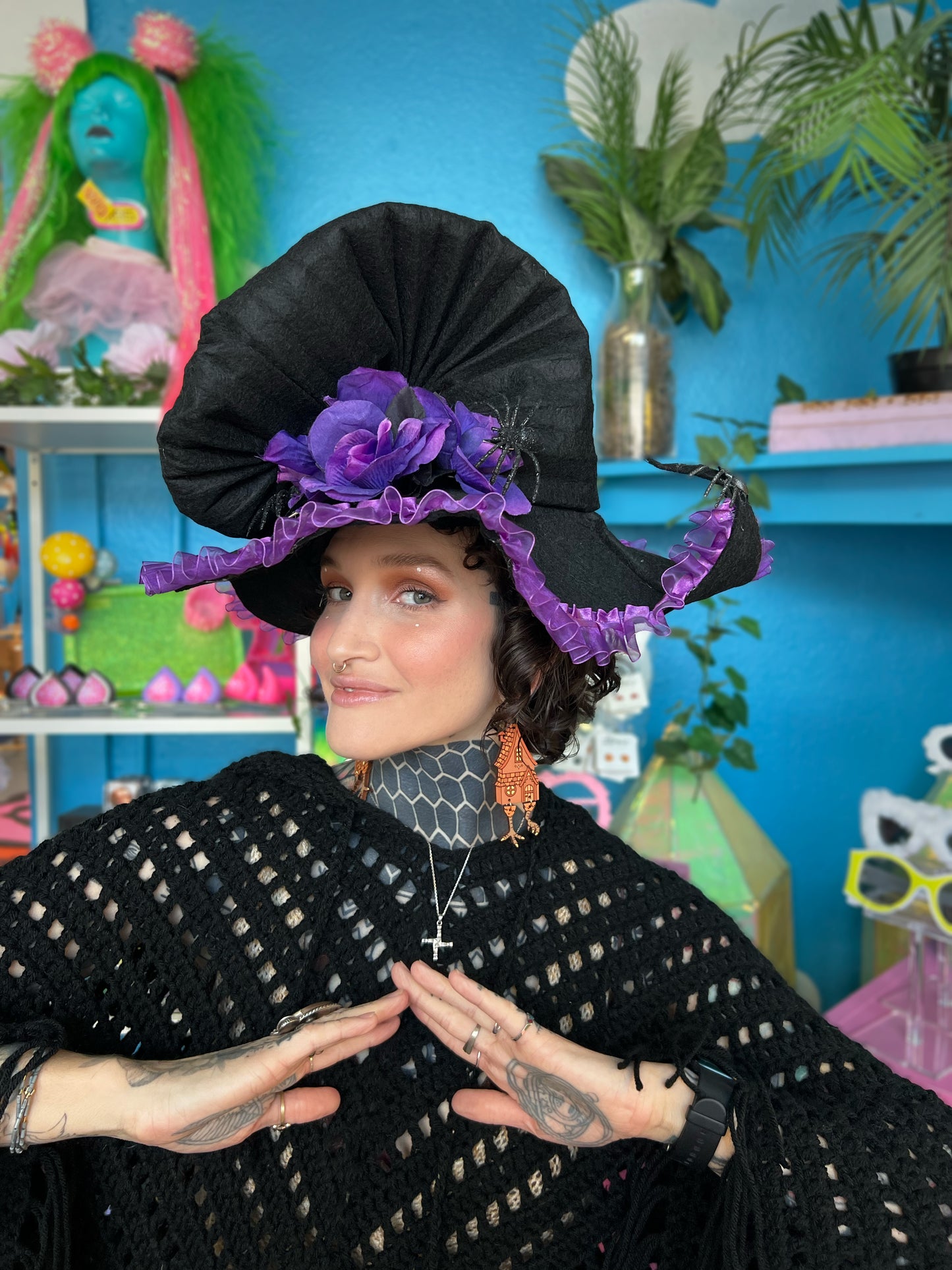 Decorated Witch Hats