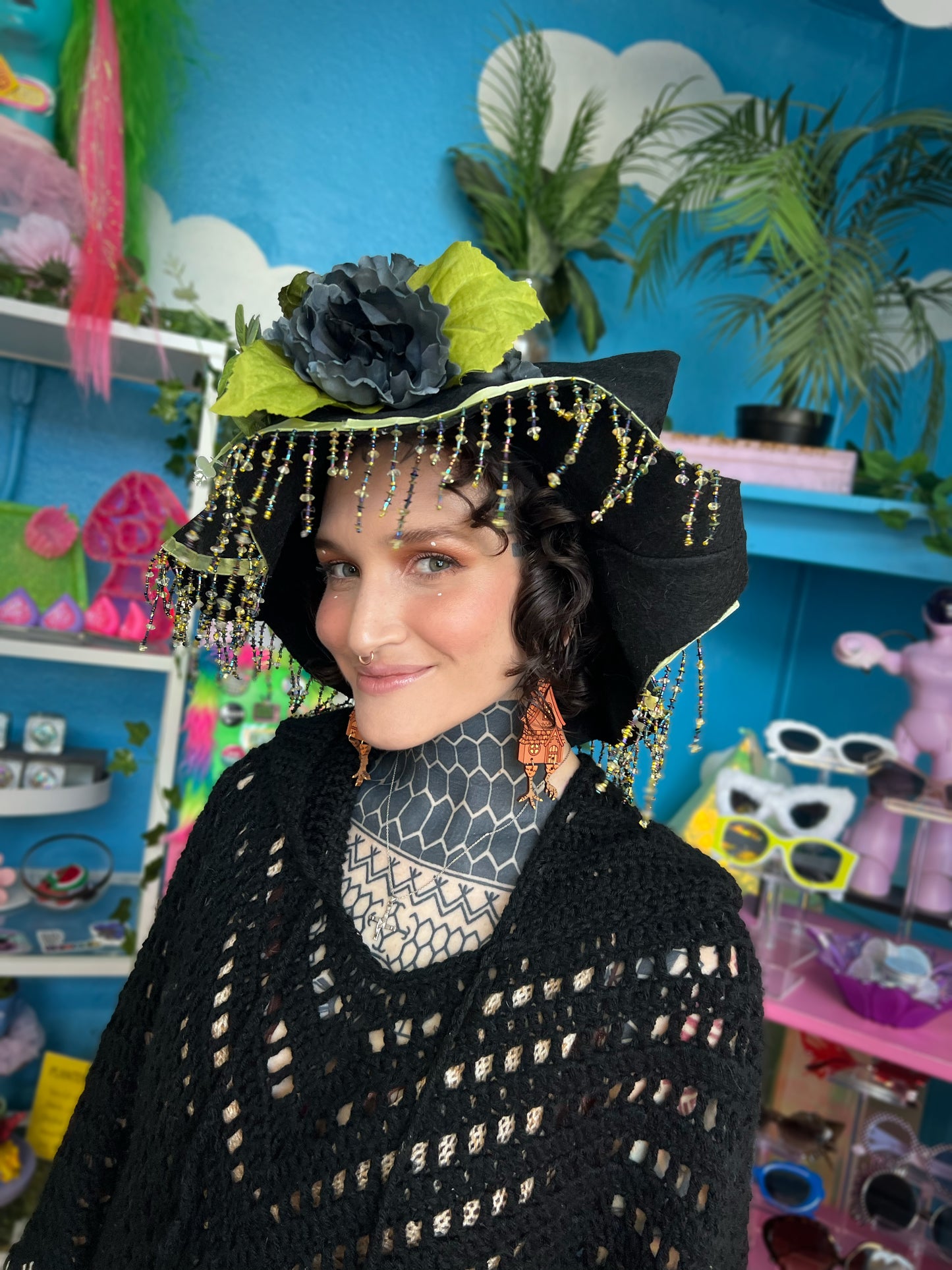 Decorated Witch Hats