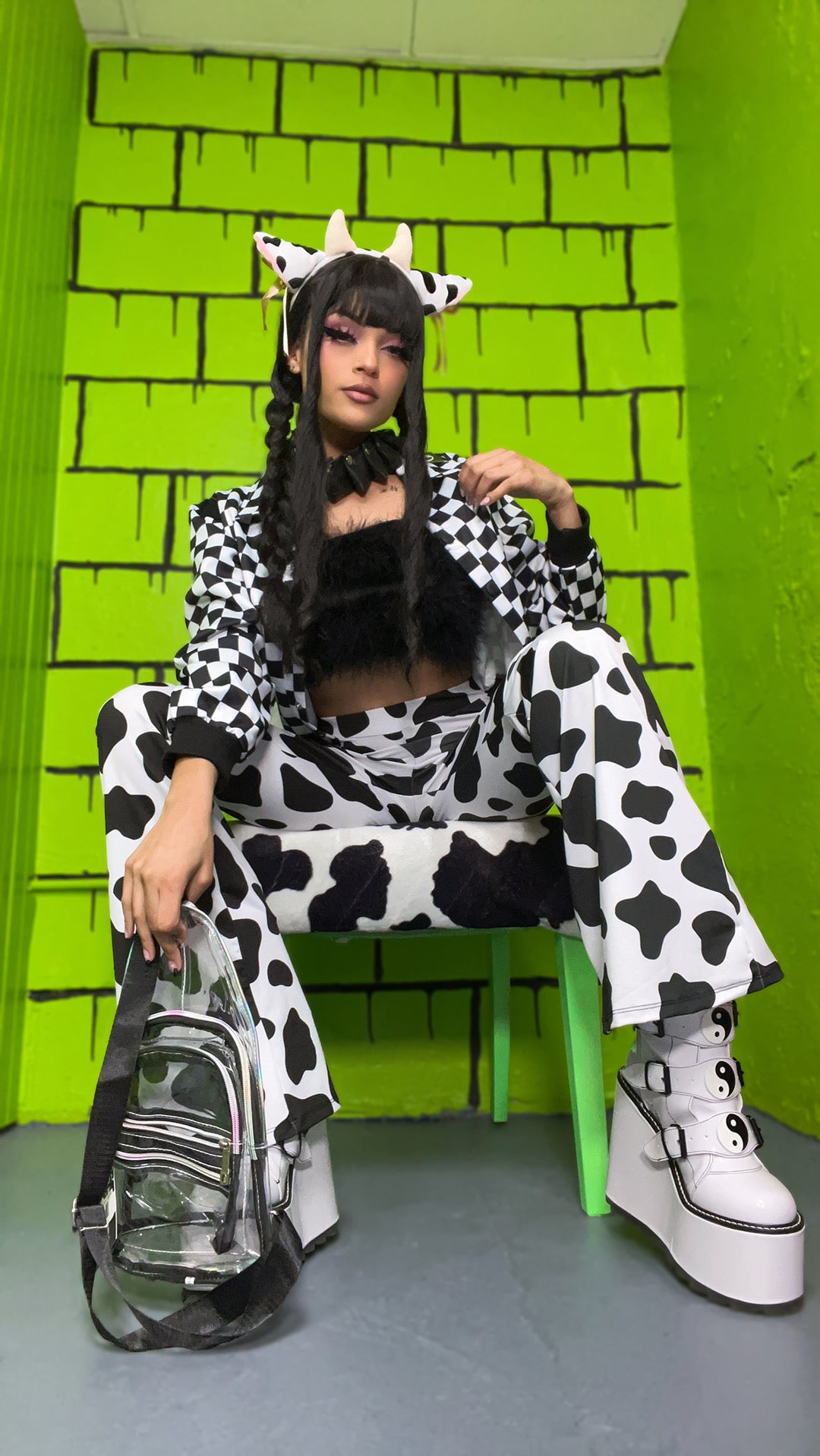 Checker Board Jacket