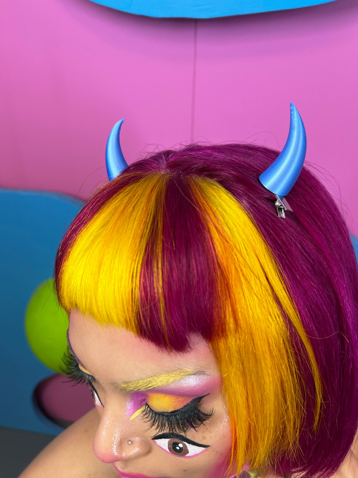 Small Horn Hair Clips