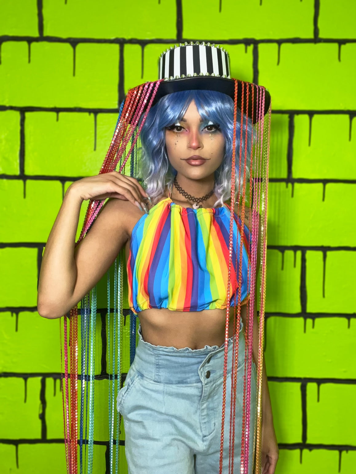 Rainbow Halter
