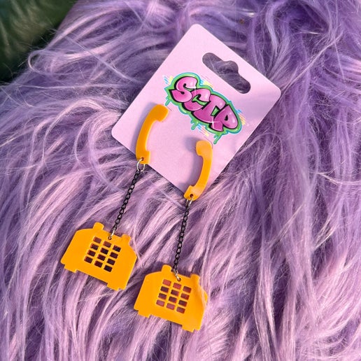 Telephone Earrings