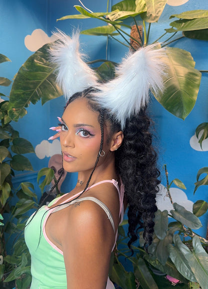 Furry Horned Headband