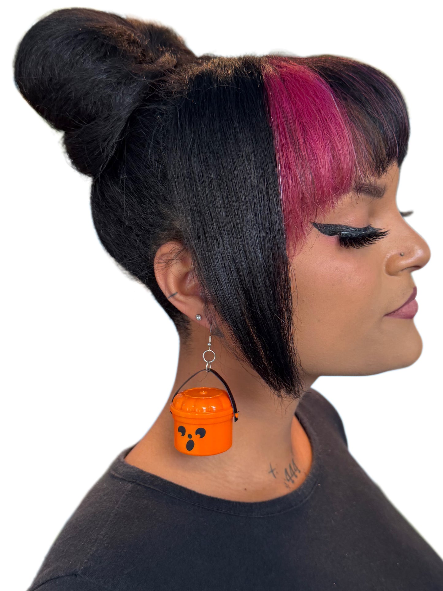 Boo Bucket Earrings
