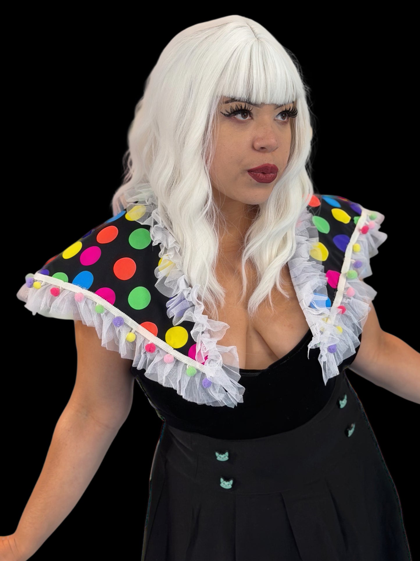 Polka Dot Capelet