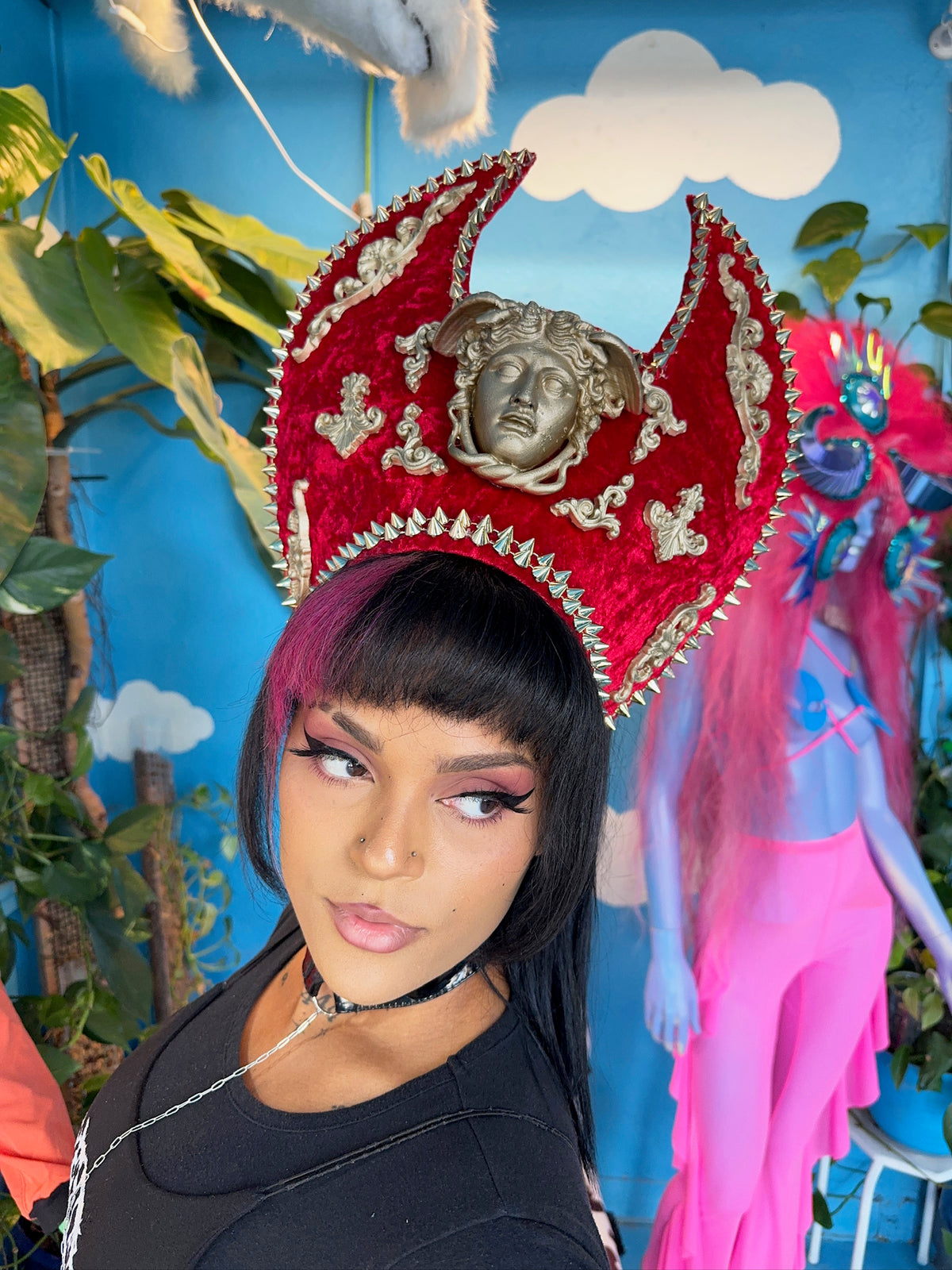 Baroque Velvet Headdress