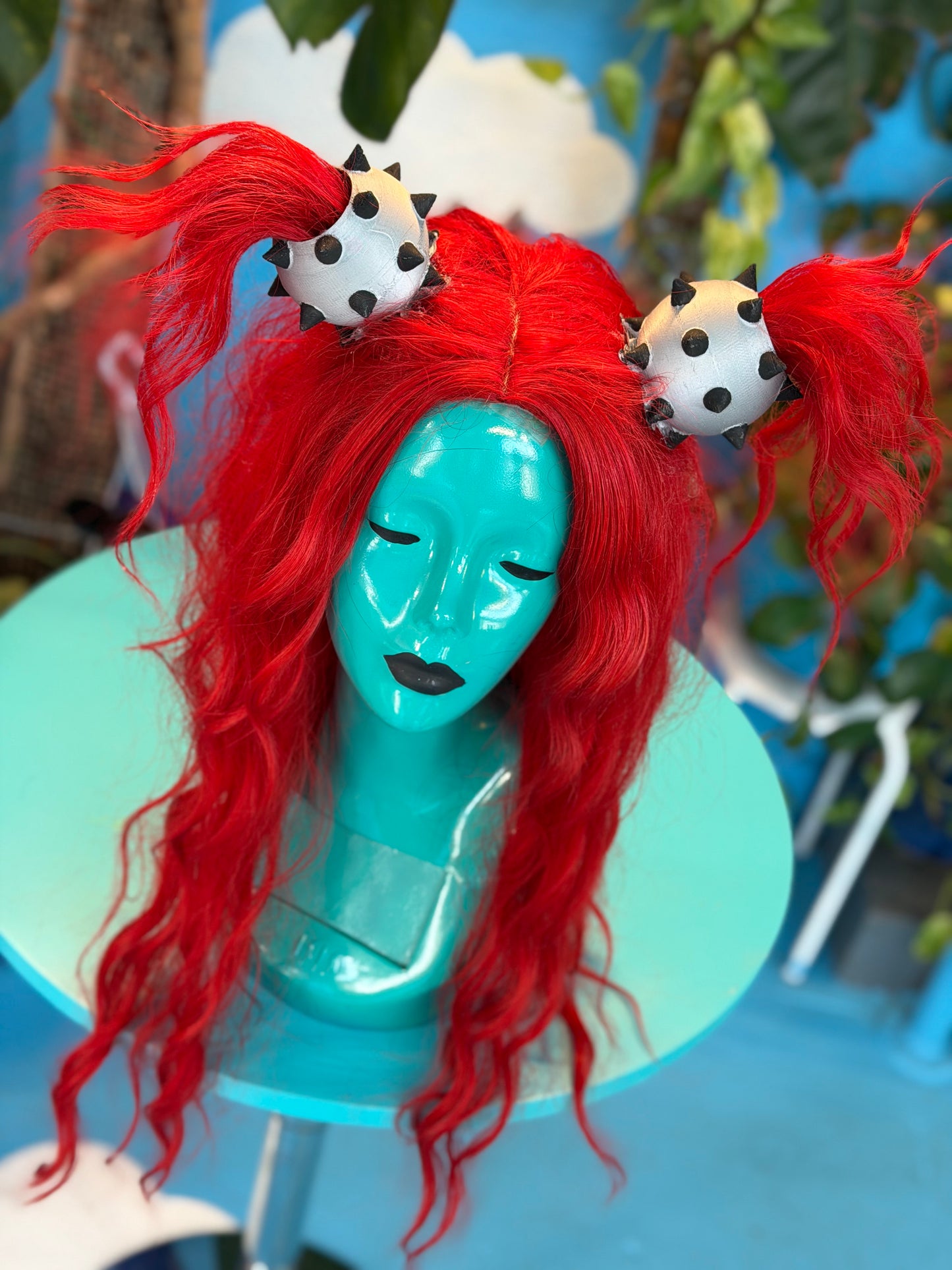 Morning Star Red Wig