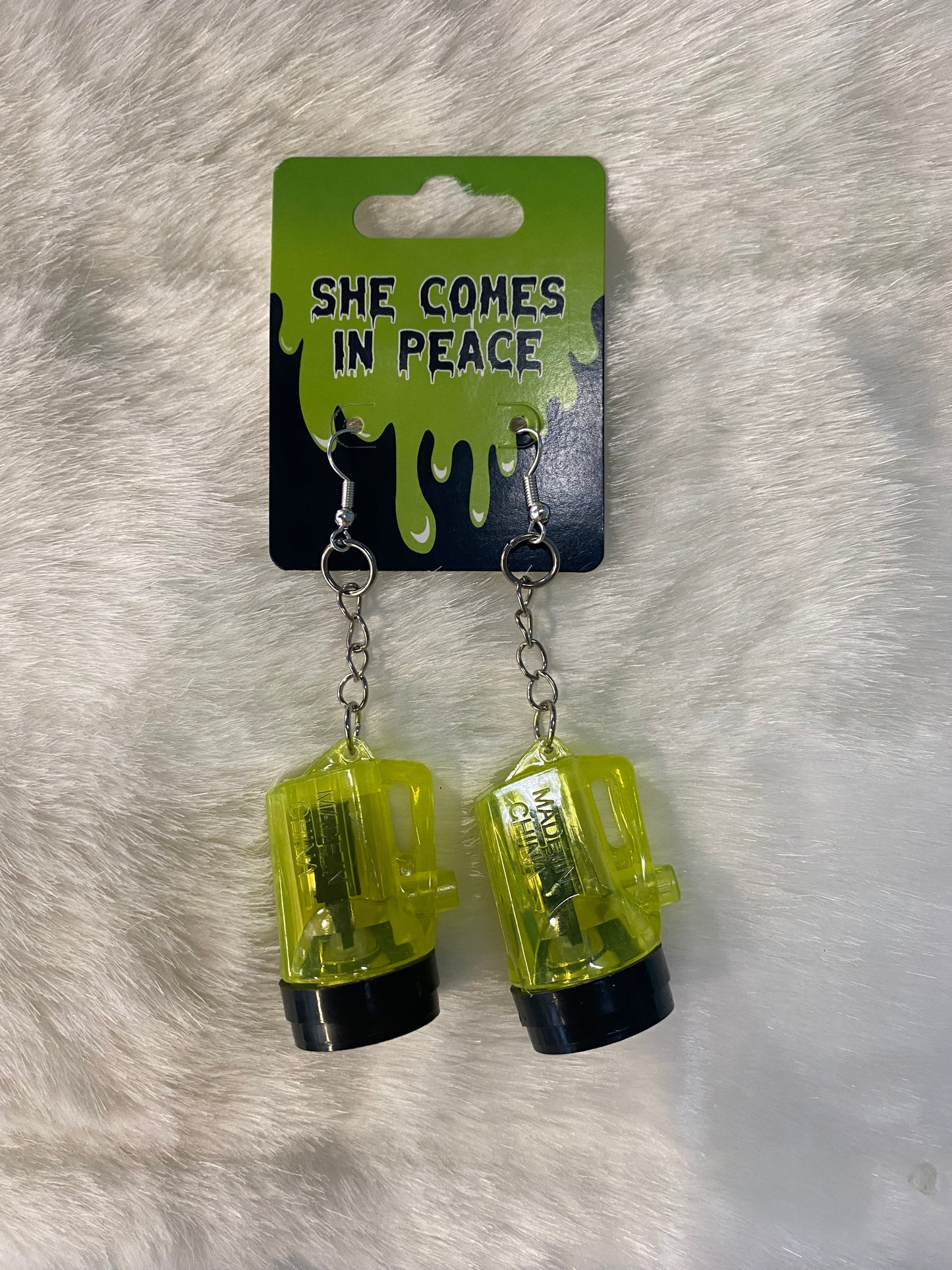 Flashlight Earrings