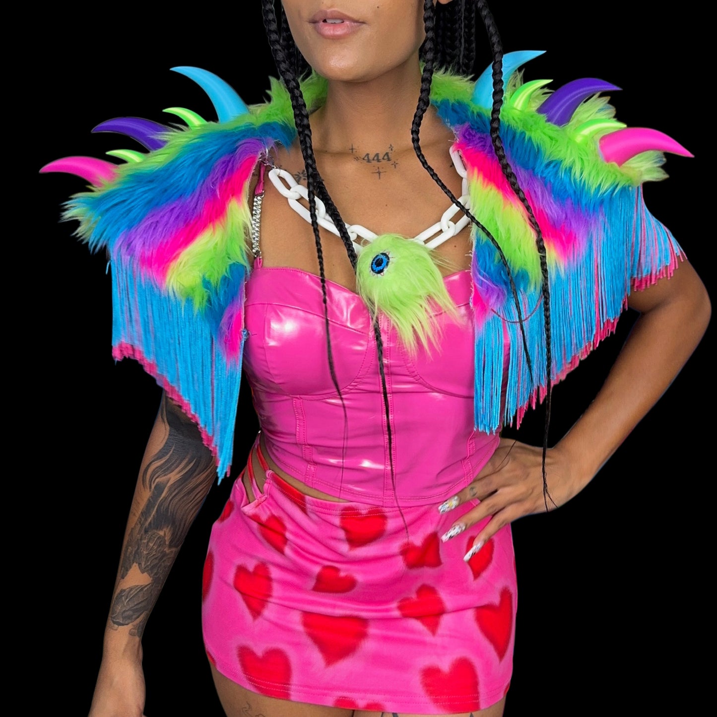Horned Fur Capelet