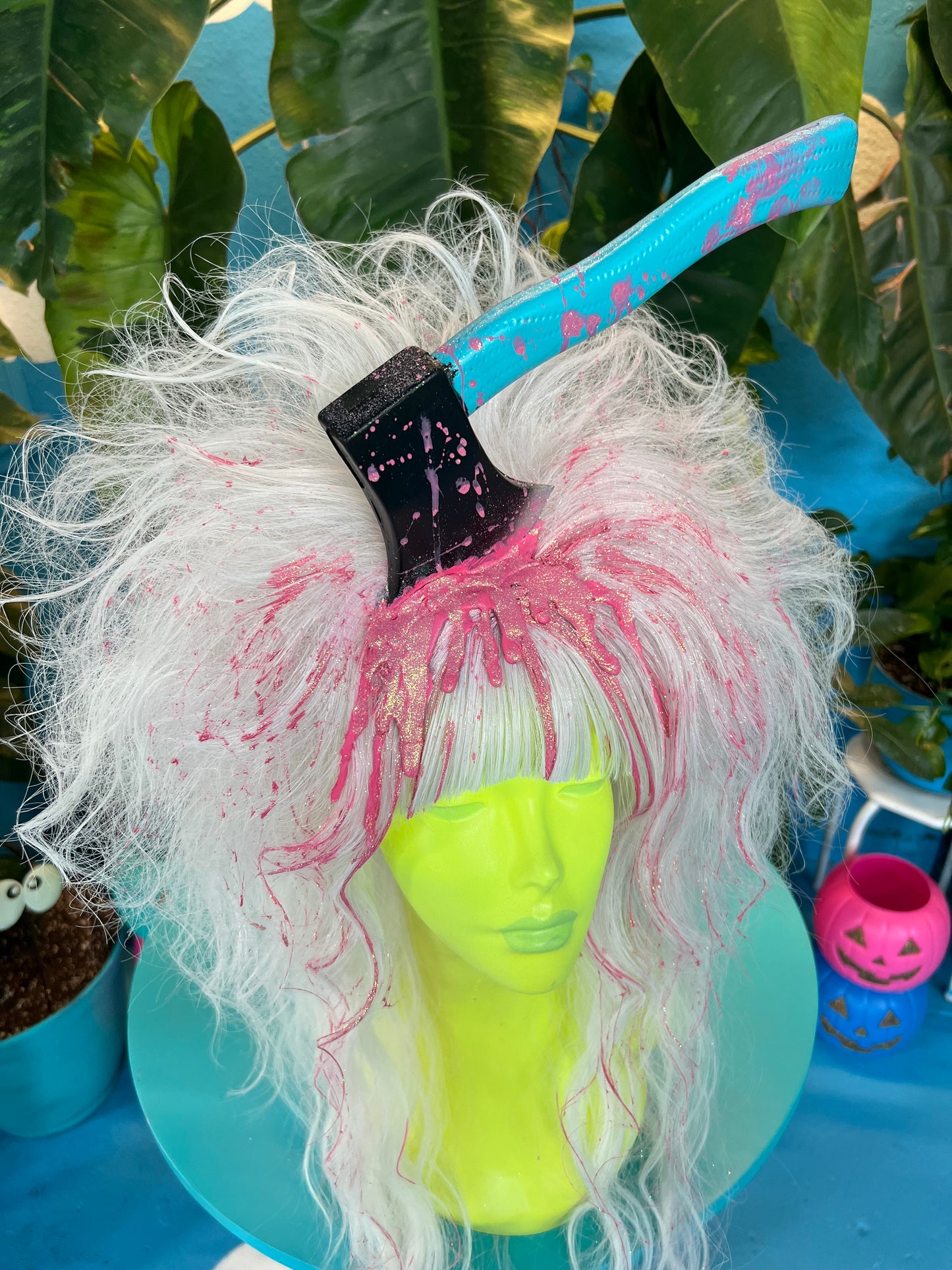 Pink Death Wig