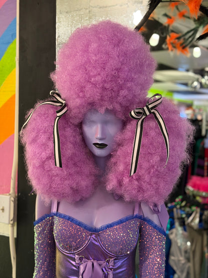 Lavender Poodle Wig
