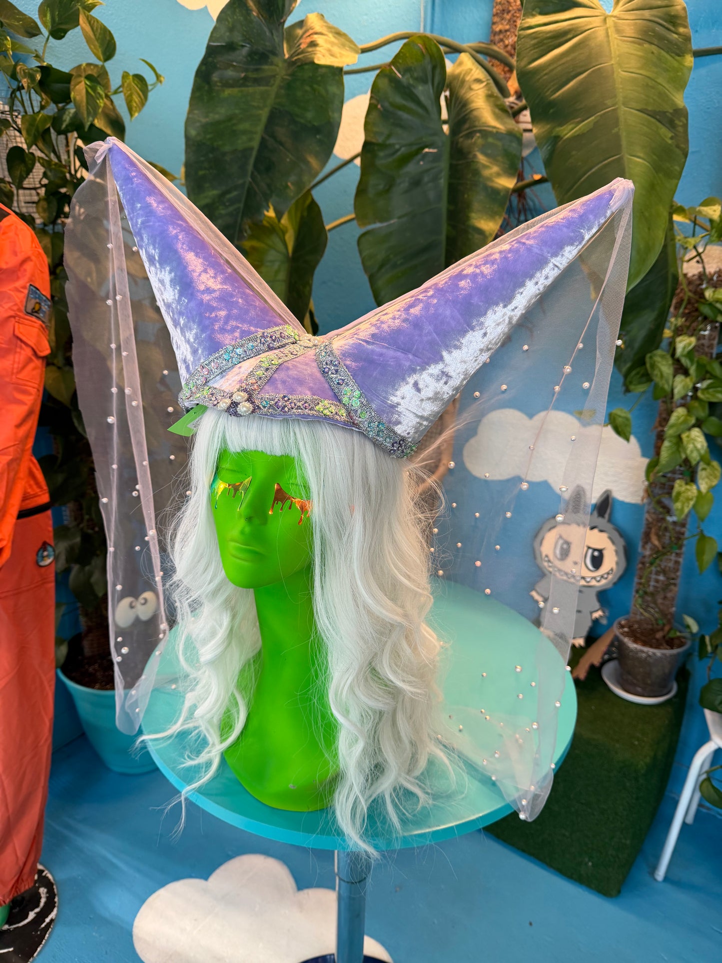 Double Horned Hennin Hat