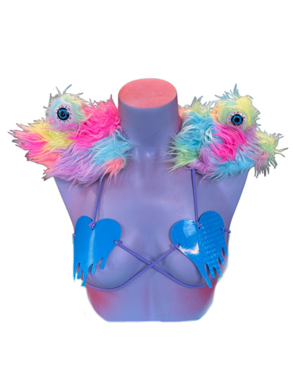 Monster Epaulettes-Pastel Eyeball
