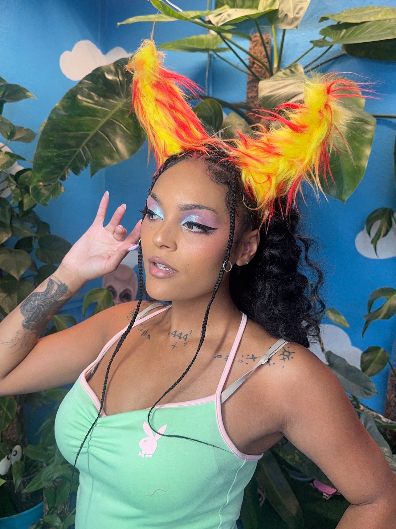 Furry Horned Headband