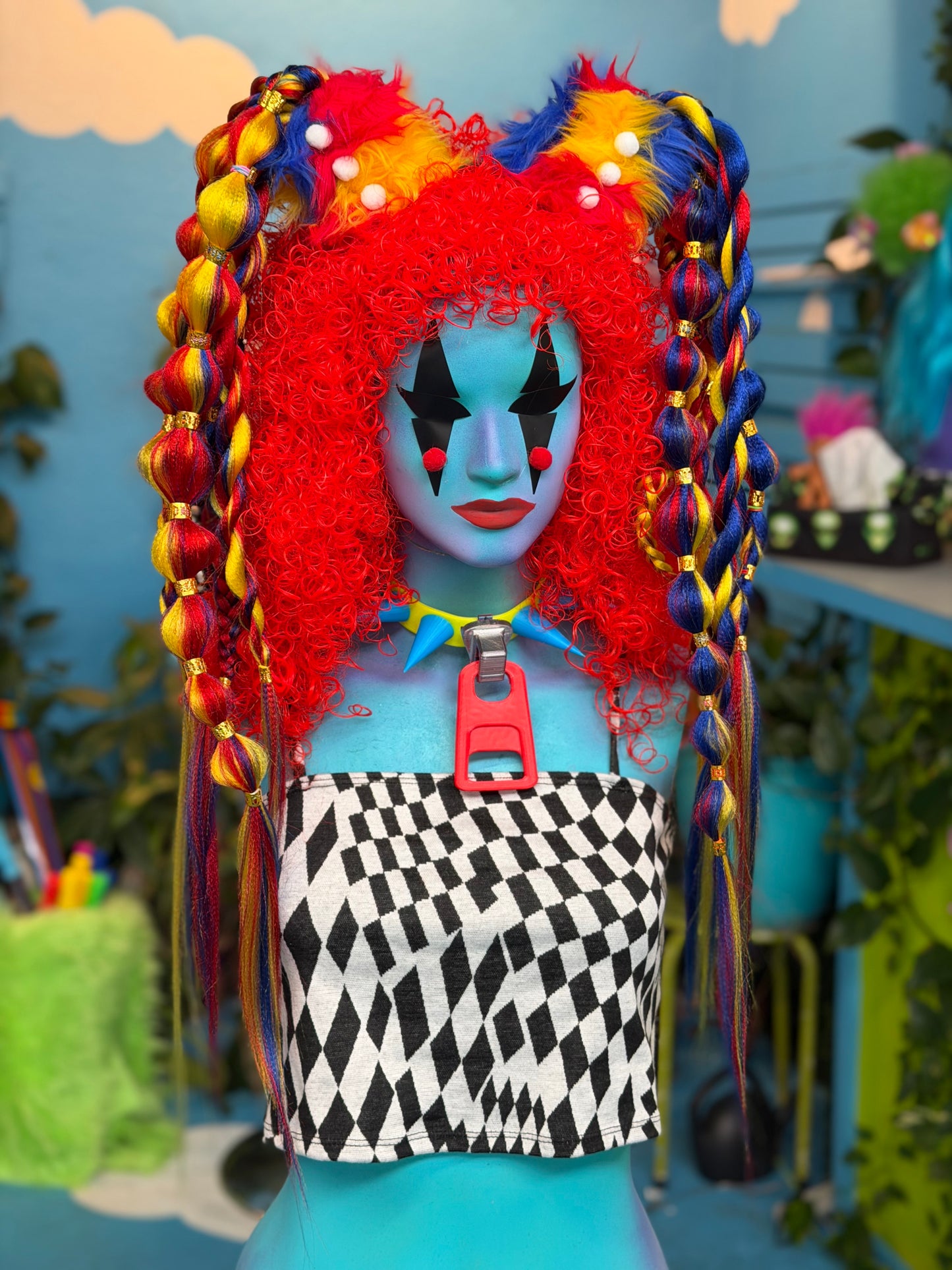 Primary Clown Babe Space Braids