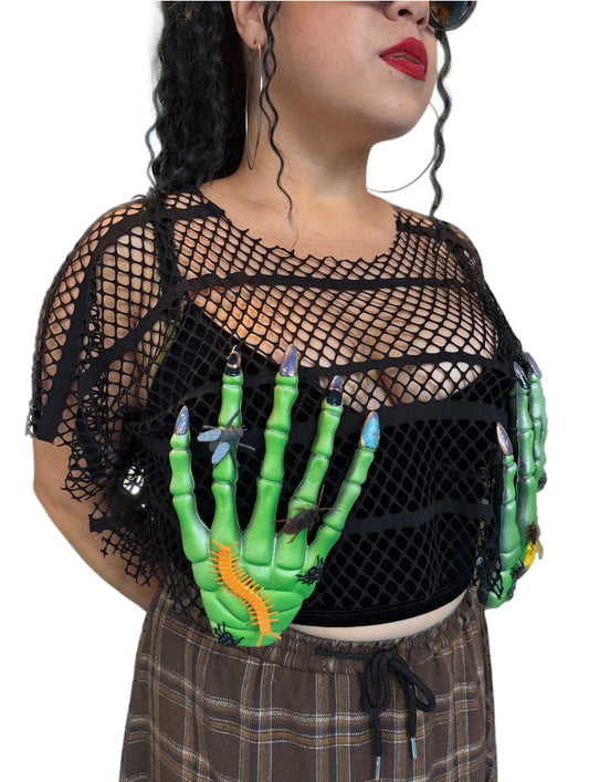 Monster Hand Net Top