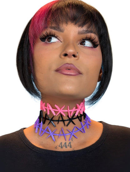 Stitches Choker