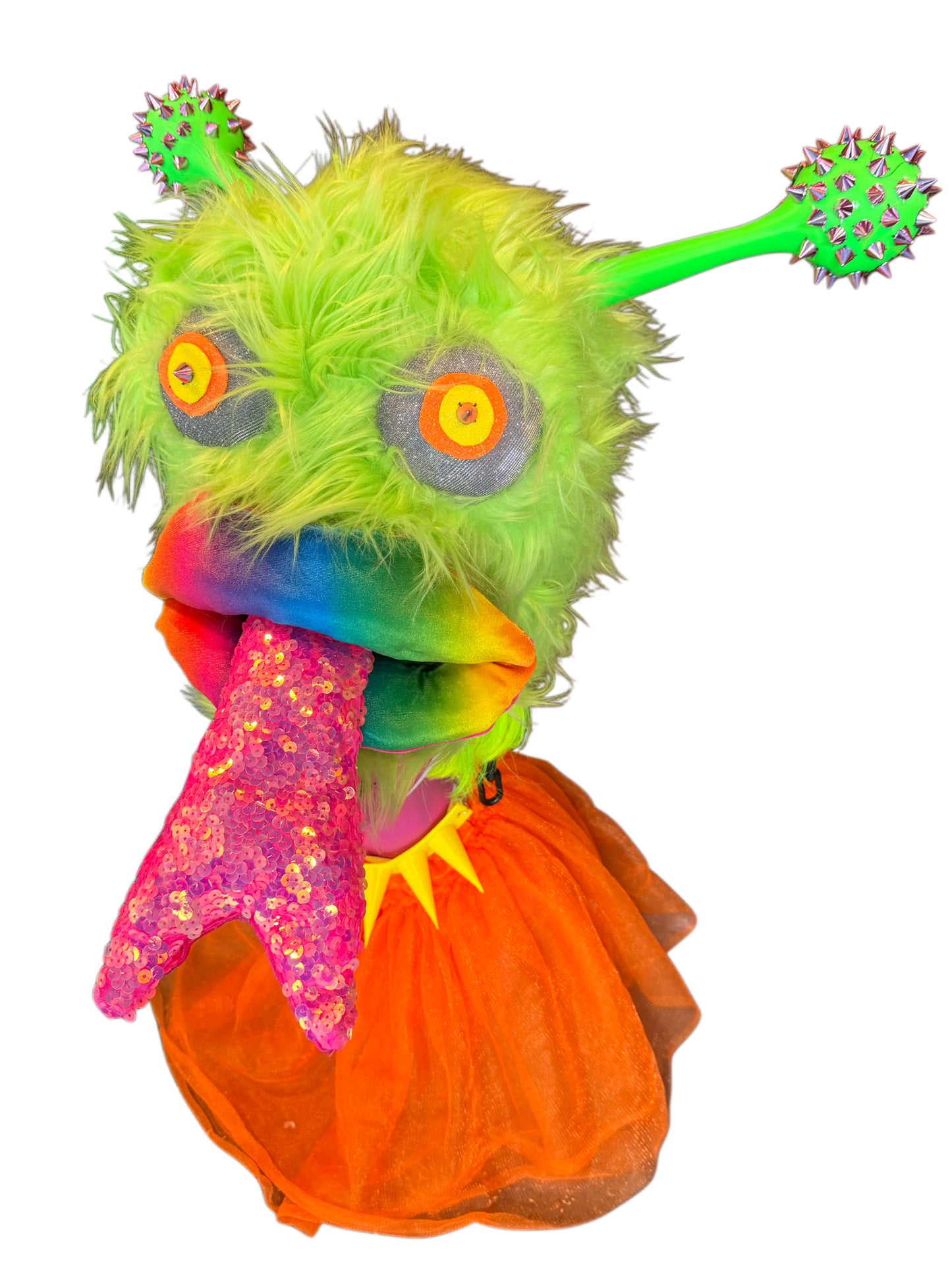 Green Alien Monster Hat