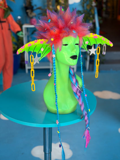 Spikey Goblin Babe Wig