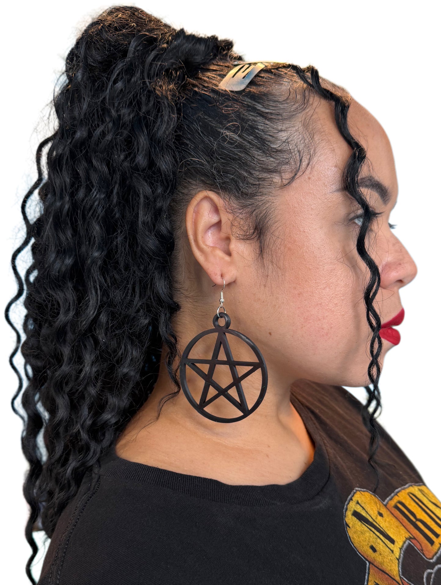 Pentagram Earrings